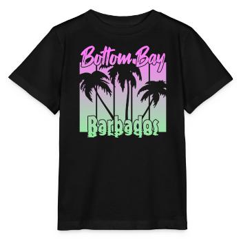 Vintage Bottom Bay Barbados Sunset - Stanley/Stella MINI CREATOR Kids’ T-Shirt - black - Front - Mikhail (115cm)