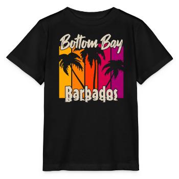 Vintage Bottom Bay Barbados Sunset - Stanley/Stella MINI CREATOR Kids’ T-Shirt - black - Front - Mikhail (115cm)