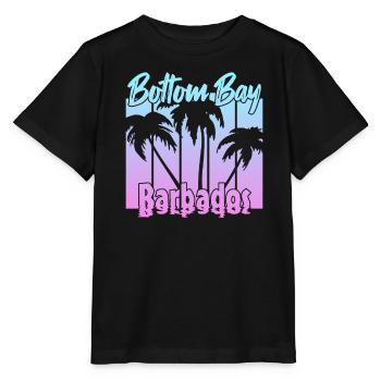 Vintage Bottom Bay Barbados Sunset - Stanley/Stella MINI CREATOR Kids’ T-Shirt - black - Front - Mikhail (115cm)