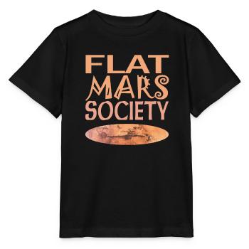 Flat Mars Society - Stanley/Stella MINI CREATOR Kids’ T-Shirt - black - Front - Mikhail (115cm)