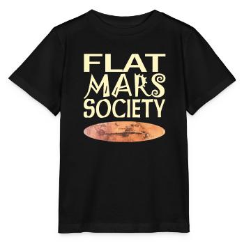 Flat Mars Society - Stanley/Stella MINI CREATOR Kids’ T-Shirt - black - Front - Mikhail (115cm)