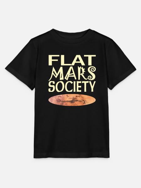Flat Mars Society - Stanley/Stella Kinder T-Shirt MINI CREATOR  - Schwarz