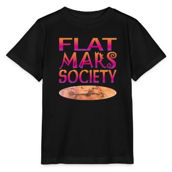 Flat Mars Society - Stanley/Stella MINI CREATOR Kids’ T-Shirt - black - Front - Mikhail (115cm)