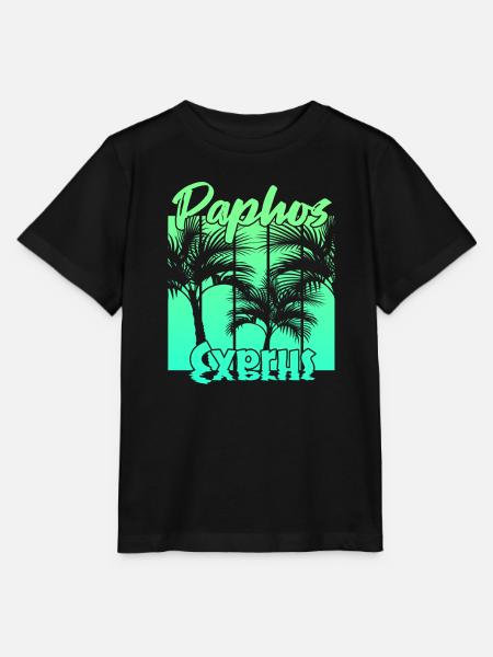 Paphos Cyprus - Stanley/Stella Kinder T-Shirt MINI CREATOR - Schwarz