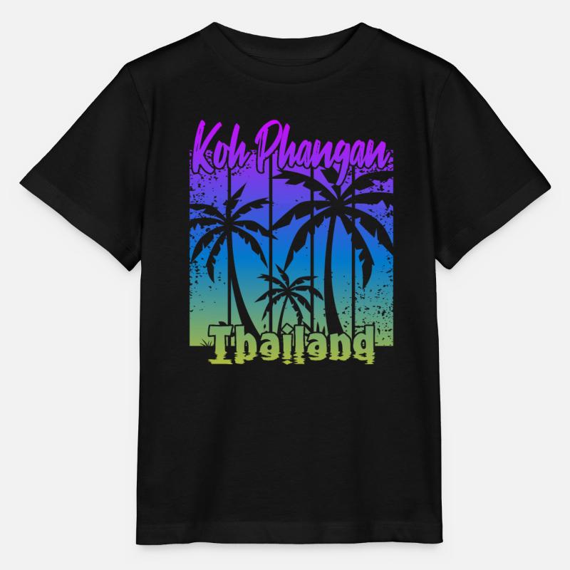 Koh Phangan Thailand - Stanley/Stella Kinder T-Shirt MINI CREATOR  - Schwarz