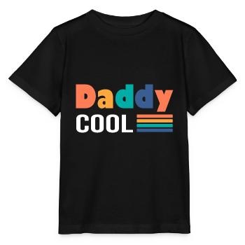 Daddy cool daddy cool gift daddy - Stanley/Stella MINI CREATOR Kids’ T-Shirt - black - Front - Mikhail (115cm)