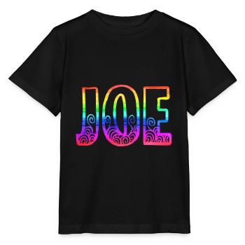 joe rs rainbow - Stanley/Stella MINI CREATOR Kids’ T-Shirt - black - Front - Mikhail (115cm)