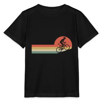 Fahrrad Geschenk, Fahrrad Fahrrad Geschenk, Fahrrad Geschenk - Stanley/Stella Kinder T-Shirt MINI CREATOR  - Schwarz - Vorne - Mikhail (115cm)