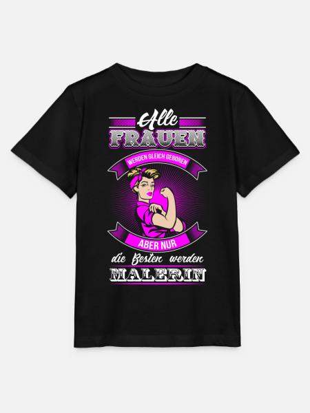 Malerin - Beste Frauen - Stanley/Stella Kinder T-Shirt MINI CREATOR - Schwarz