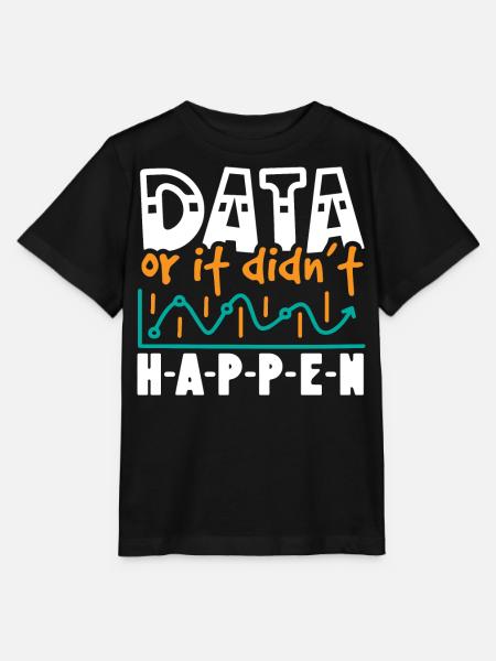 Sammeln Von Daten - Verhaltensanalyst -Therapeuten - Stanley/Stella T-shirt MINI CREATOR til børn - sort