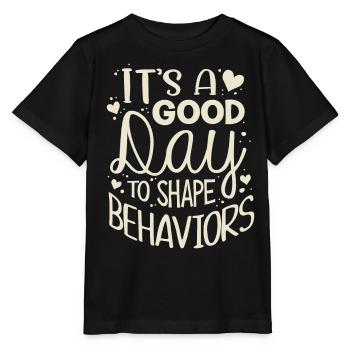 ABA -Therapeut, ABA -Therapie, Therapeut, SPEd - Stanley/Stella Kinder T-Shirt MINI CREATOR  - Schwarz - Vorne - Mikhail (115cm)