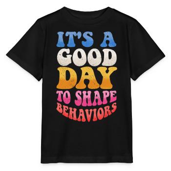 ABA -Therapeut, ABA -Therapie, Therapeut, SPEd - Stanley/Stella Kinder T-Shirt MINI CREATOR  - Schwarz - Vorne - Mikhail (115cm)