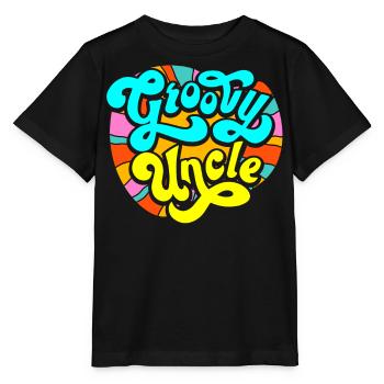 Oncle Groovy - T-shirt bio MINI CREATOR Stanley/Stella Enfant - noir - Devant - Mikhail (115cm)
