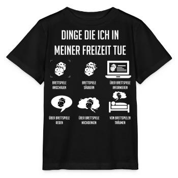 Brettspiele, Brettspiel, Brettspiele Spielen - Stanley/Stella Kinder T-Shirt MINI CREATOR  - Schwarz - Vorne - Mikhail (115cm)
