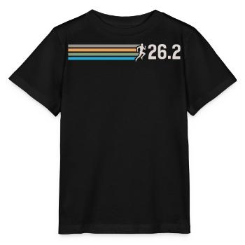 Halbmarathon, Marathon, Läufer - Stanley/Stella Kinder T-Shirt MINI CREATOR  - Schwarz - Vorne - Mikhail (115cm)