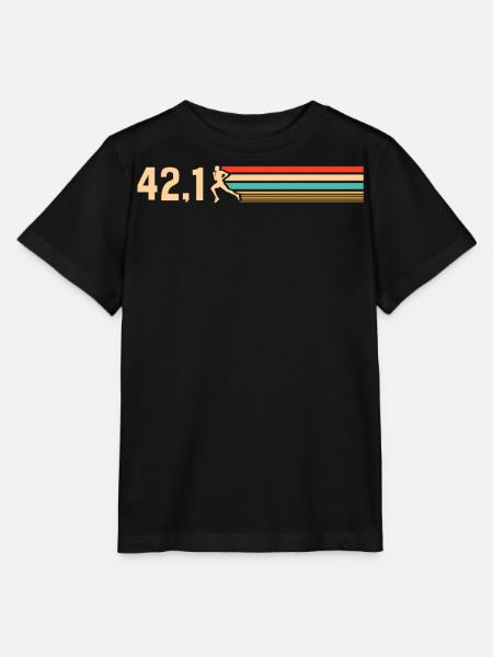 Halbmarathon, Marathon, Läufer - Stanley/Stella Kinder T-Shirt MINI CREATOR - Schwarz
