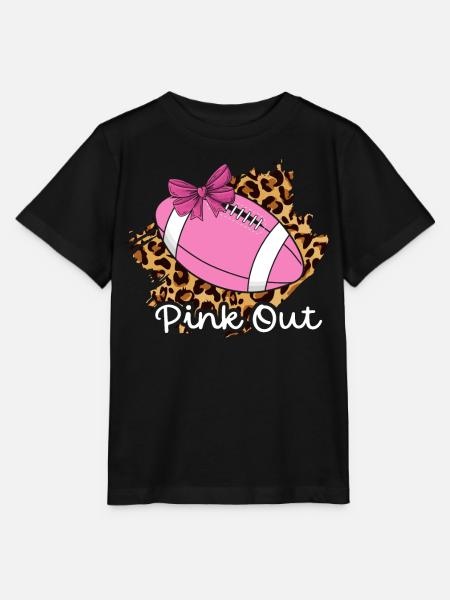 Pink Out, sensibilisation au cancer du sein - T-shirt bio MINI CREATOR Stanley/Stella Enfant - noir