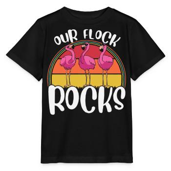 Nos rochers de troupeau, - T-shirt bio MINI CREATOR Stanley/Stella Enfant - noir - Devant - Mikhail (115cm)
