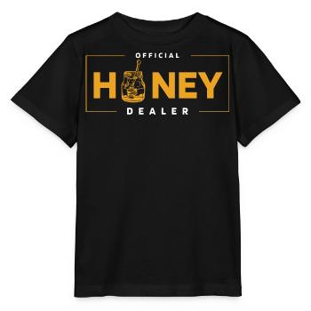 Honey Merchant, Honey Comp, - Stanley/Stella MINI CREATOR Kids’ T-Shirt - black - Front - Mikhail (115cm)