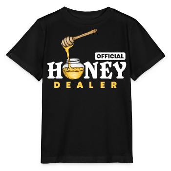 Honey Merchant, Honey Comp, - Stanley/Stella MINI CREATOR Kids’ T-Shirt - black - Front - Mikhail (115cm)