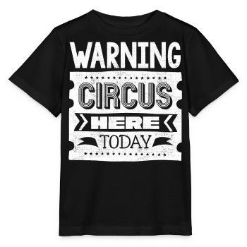 Children's party with circus themes - Stanley/Stella MINI CREATOR Kids’ T-Shirt - black - Front - Mikhail (115cm)