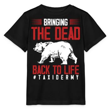 Taxidermie, Taxidermist, Erhaltung Von Tieren - Stanley/Stella Kinder T-Shirt MINI CREATOR  - Schwarz - Vorne - Mikhail (115cm)