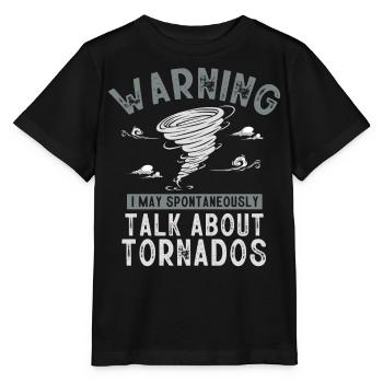 Meteorologist, meteorologist, weather forecast - Stanley/Stella MINI CREATOR Kids’ T-Shirt - black - Front - Mikhail (115cm)