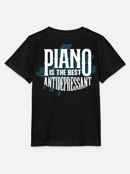 Klavierspieler, Klavierlehrer, Pianist, - Stanley/Stella Kinder T-Shirt MINI CREATOR - Schwarz