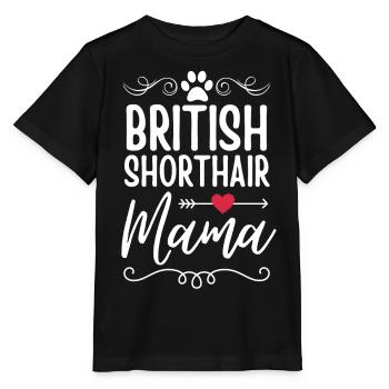 Maman britannique à poil court - T-shirt bio MINI CREATOR Stanley/Stella Enfant - noir - Devant - Mikhail (115cm)