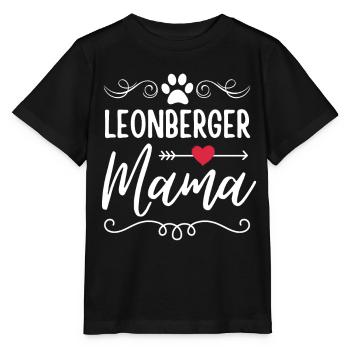 Maman Leonberger - T-shirt bio MINI CREATOR Stanley/Stella Enfant - noir - Devant - Mikhail (115cm)