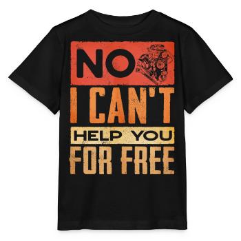 Mécanicien automobile, mécanicien, mécanicien automobile - T-shirt bio MINI CREATOR Stanley/Stella Enfant - noir - Devant - Mikhail (115cm)