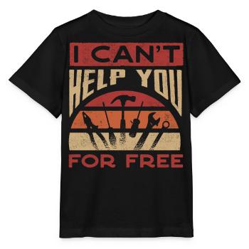 Mécanicien automobile, mécanicien, mécanicien automobile - T-shirt bio MINI CREATOR Stanley/Stella Enfant - noir - Devant - Mikhail (115cm)