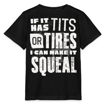 Automechaniker, Mechaniker, Automechaniker - Stanley/Stella Kinder T-Shirt MINI CREATOR  - Schwarz - Vorne - Mikhail (115cm)