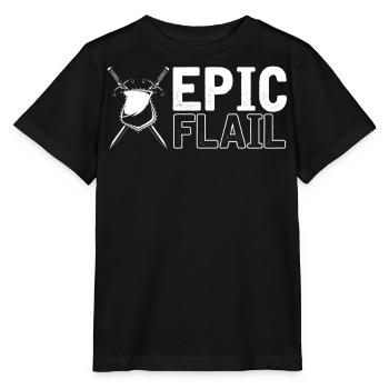 Larp, Larping, Role Play - Stanley/Stella MINI CREATOR Kids’ T-Shirt - black - Front - Mikhail (115cm)