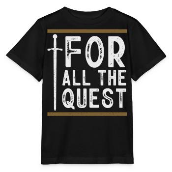 Larp, Larping, Role Play - Stanley/Stella MINI CREATOR Kids’ T-Shirt - black - Front - Mikhail (115cm)