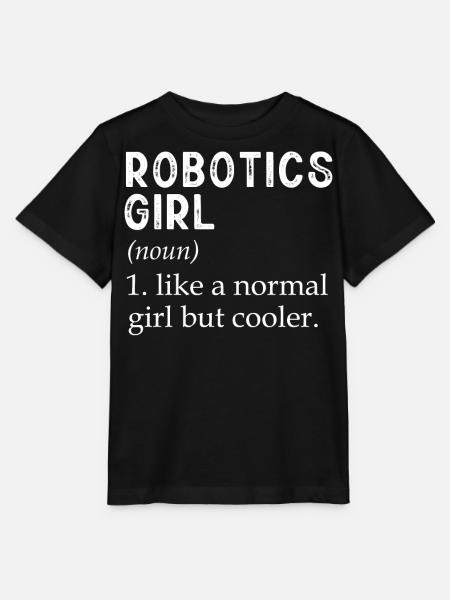 Robotik, Roboteringenieur - Stanley/Stella Kinder T-Shirt MINI CREATOR - Schwarz