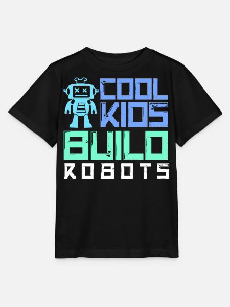 Robotik, Roboteringenieur - Stanley/Stella Kinder T-Shirt MINI CREATOR  - Schwarz