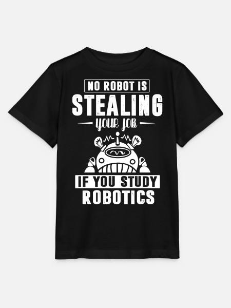 Robotik, Roboteringenieur - Stanley/Stella Kinder T-Shirt MINI CREATOR - Schwarz