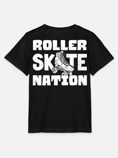 Skaten, Rollschuhlaufen - Stanley/Stella Kinder T-Shirt MINI CREATOR - Schwarz