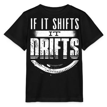 Dérive, Type de voiture, Amoureux des voitures, Tuning de voiture - T-shirt bio MINI CREATOR Stanley/Stella Enfant - noir - Devant - Mikhail (115cm)