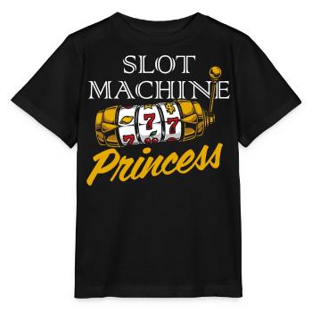 Slot Machine, Gambling, Slot Machine - Stanley/Stella MINI CREATOR Kids’ T-Shirt - black - Front - Mikhail (115cm)