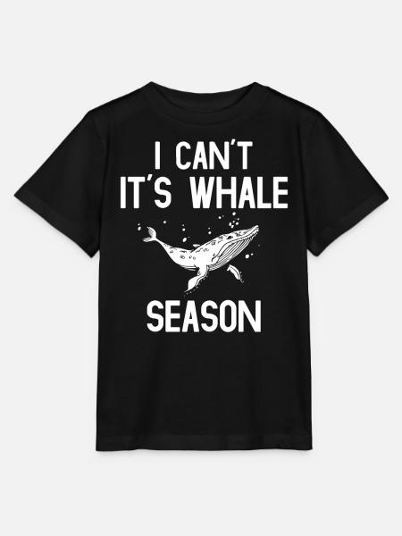 Wale, Wale, Walbeobachtung, Walbeobachtung - Stanley/Stella Kinder T-Shirt MINI CREATOR - Schwarz
