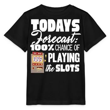 Slot Machine, Slot Machines, Gambling - Stanley/Stella MINI CREATOR Kids’ T-Shirt - black - Front - Mikhail (115cm)