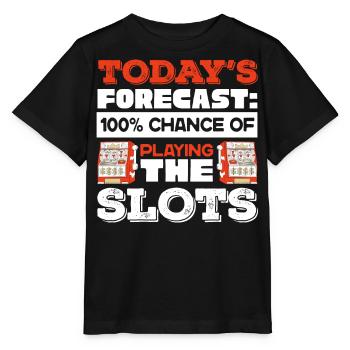 Slot Machine, Slot Machines, Gambling - Stanley/Stella MINI CREATOR Kids’ T-Shirt - black - Front - Mikhail (115cm)