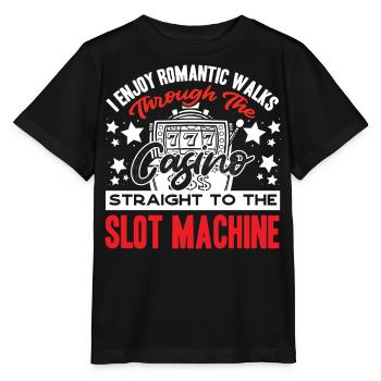 Slot Machine, Slot Machines, Gambling - Stanley/Stella MINI CREATOR Kids’ T-Shirt - black - Front - Mikhail (115cm)