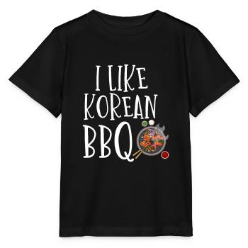 Barbecue coréen, Groupe coréen, Coréen - T-shirt bio MINI CREATOR Stanley/Stella Enfant - noir - Devant - Mikhail (115cm)