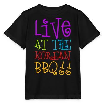 Korean BBQ, Korean - Stanley/Stella MINI CREATOR Kids’ T-Shirt - black - Front - Mikhail (115cm)