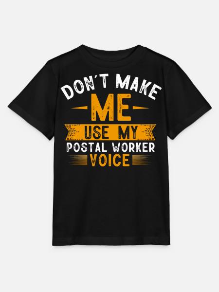 Postarbeiter, Post Mann - Stanley/Stella Kinder T-Shirt MINI CREATOR - Schwarz