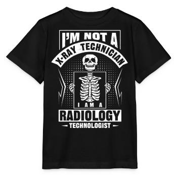 RAD -Technologie, Radiologe - Stanley/Stella Kinder T-Shirt MINI CREATOR  - Schwarz - Vorne - Mikhail (115cm)