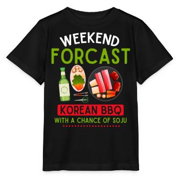 Korean BBQ, Korean - Stanley/Stella MINI CREATOR Kids’ T-Shirt - black - Front - Mikhail (115cm)